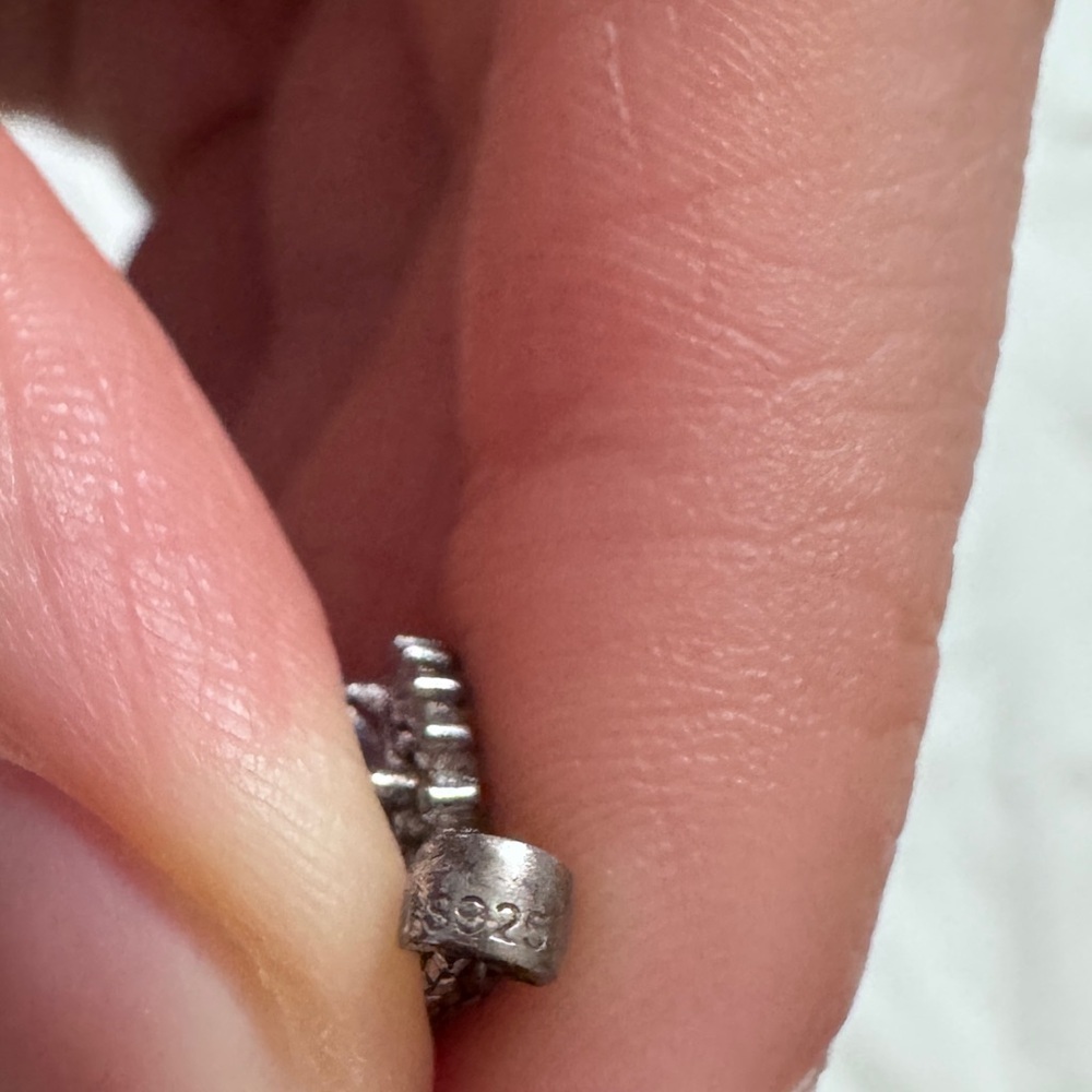 925 Silver Necklace with Pendant - Picture 5 of 8